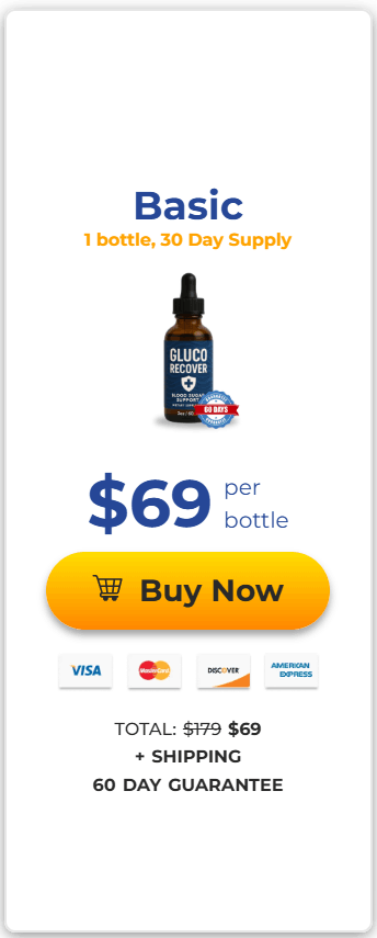 Buy GlucoRecover 1 Bottle